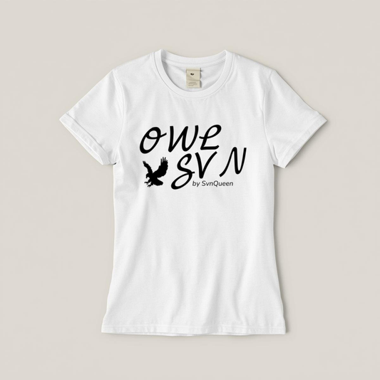 crafted Unisex White T-Shirt